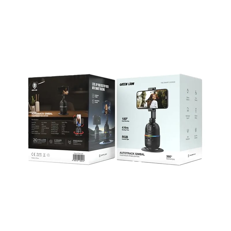 Green Lion AutoTrack Gimbal Facetrack Stabilization
