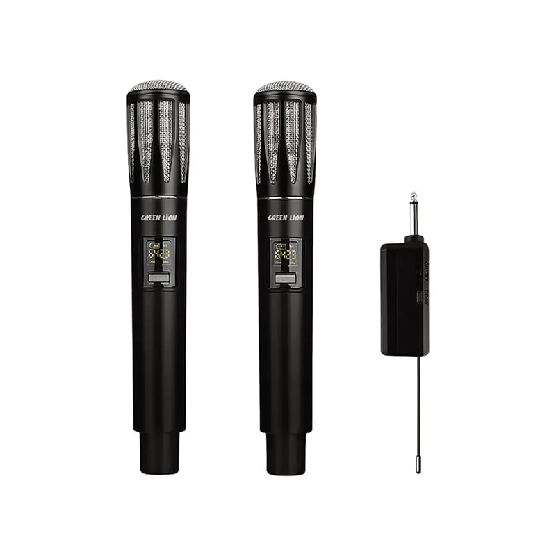 Green Lion Wireless Dual Mic Cordless Microphone