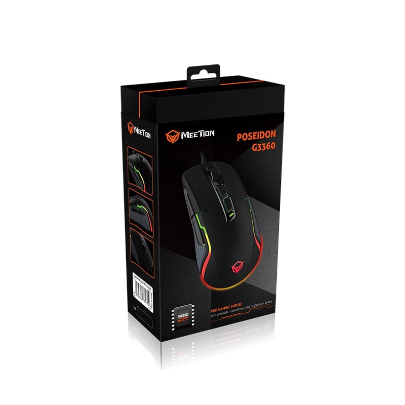 Meetion G3360 Programmable Gaming Mouse