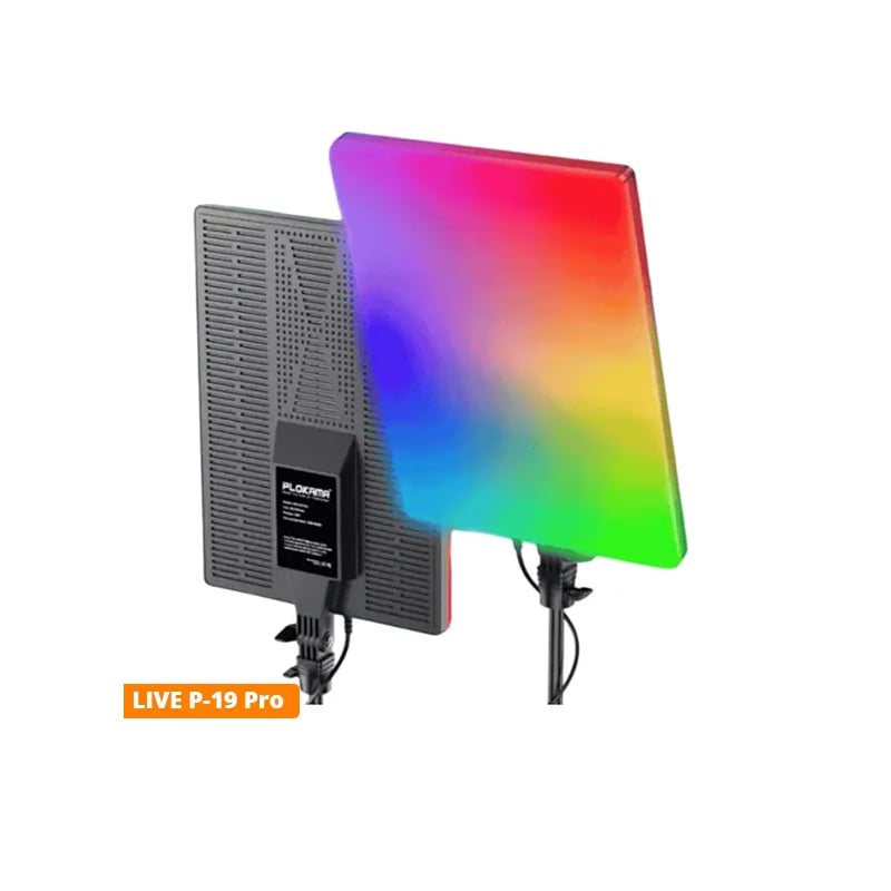 Plokama Live-P19 Pro RGB LED Light Panel