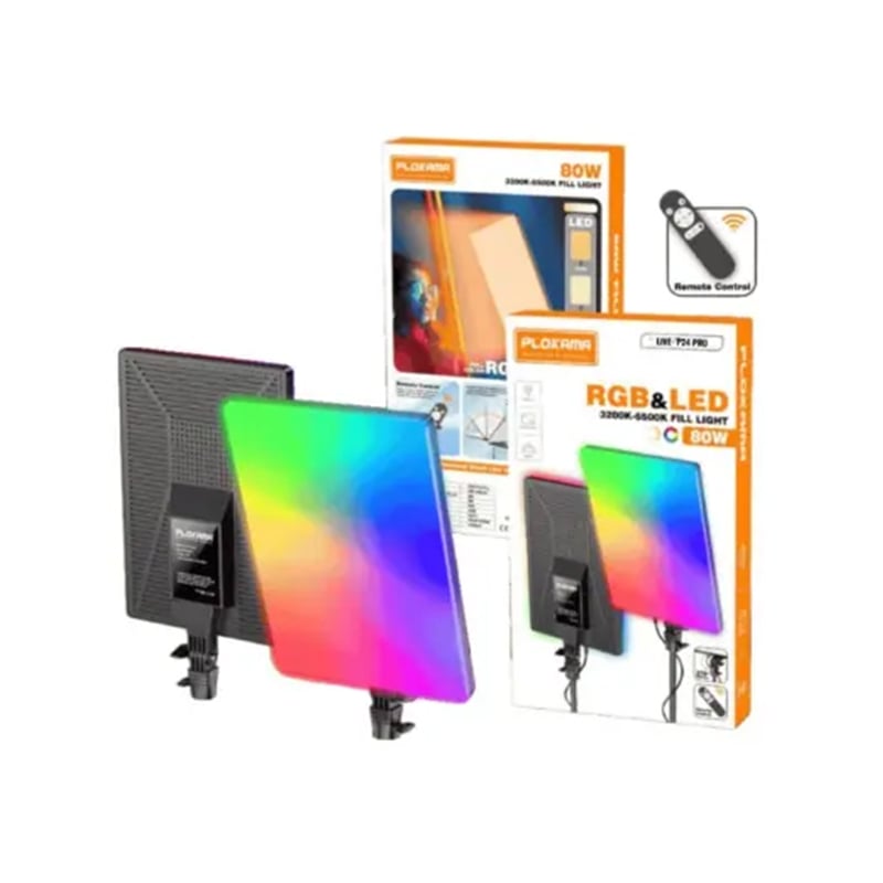 Plokama Live P24 Pro RGB LED Fill Light