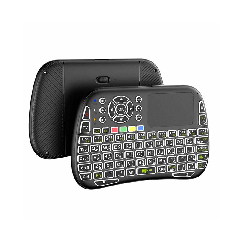 Porodo Universal Keyboard Remote &amp; Mouse for Windows/MacOS/Android/Google Smart TV