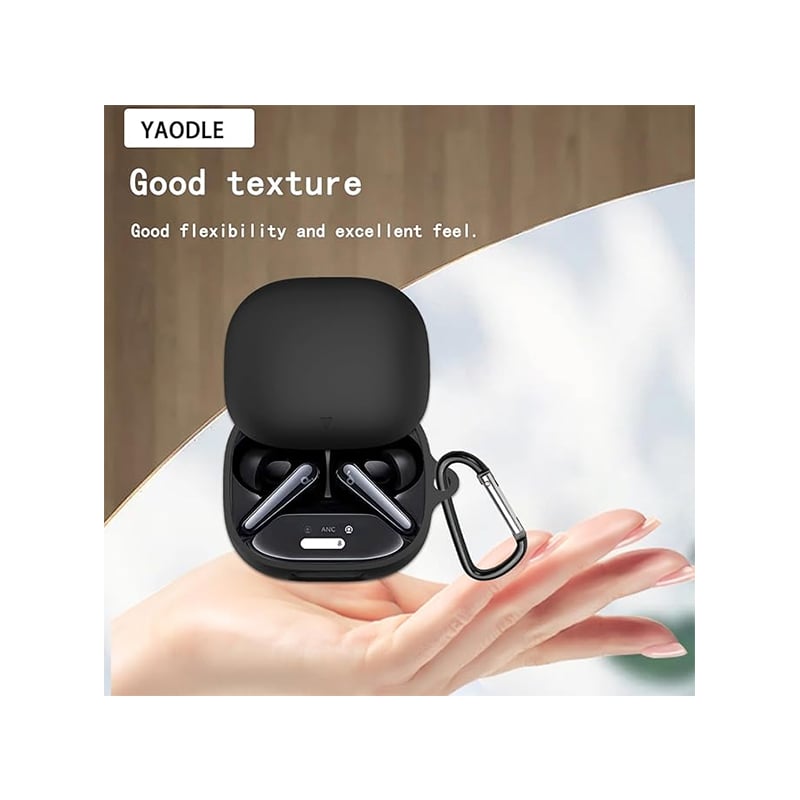 Silicone Case For Anker Liberty 4 Pro with Hook