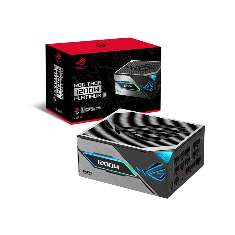 ASUS ROG Thor 1200P3 Gaming 1200W Platinum II Power Supply