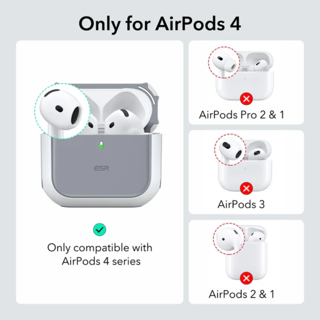 ESR Orbit Hybrid (HaloLock) MagSafe Case for Apple AirPods 4
