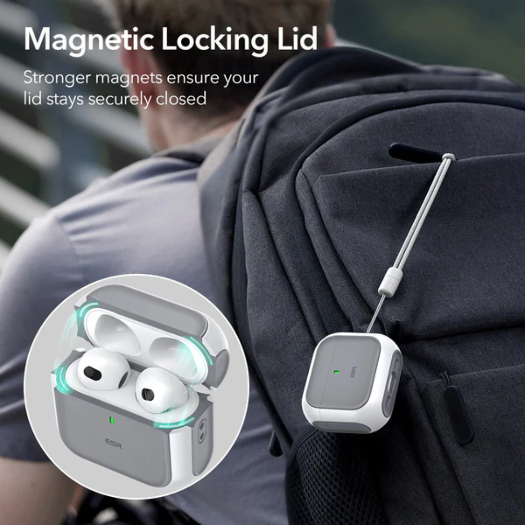ESR Orbit Hybrid (HaloLock) MagSafe Case for Apple AirPods 4