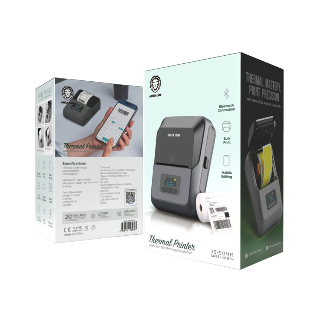 Green Lion Portable Thermal Printer
