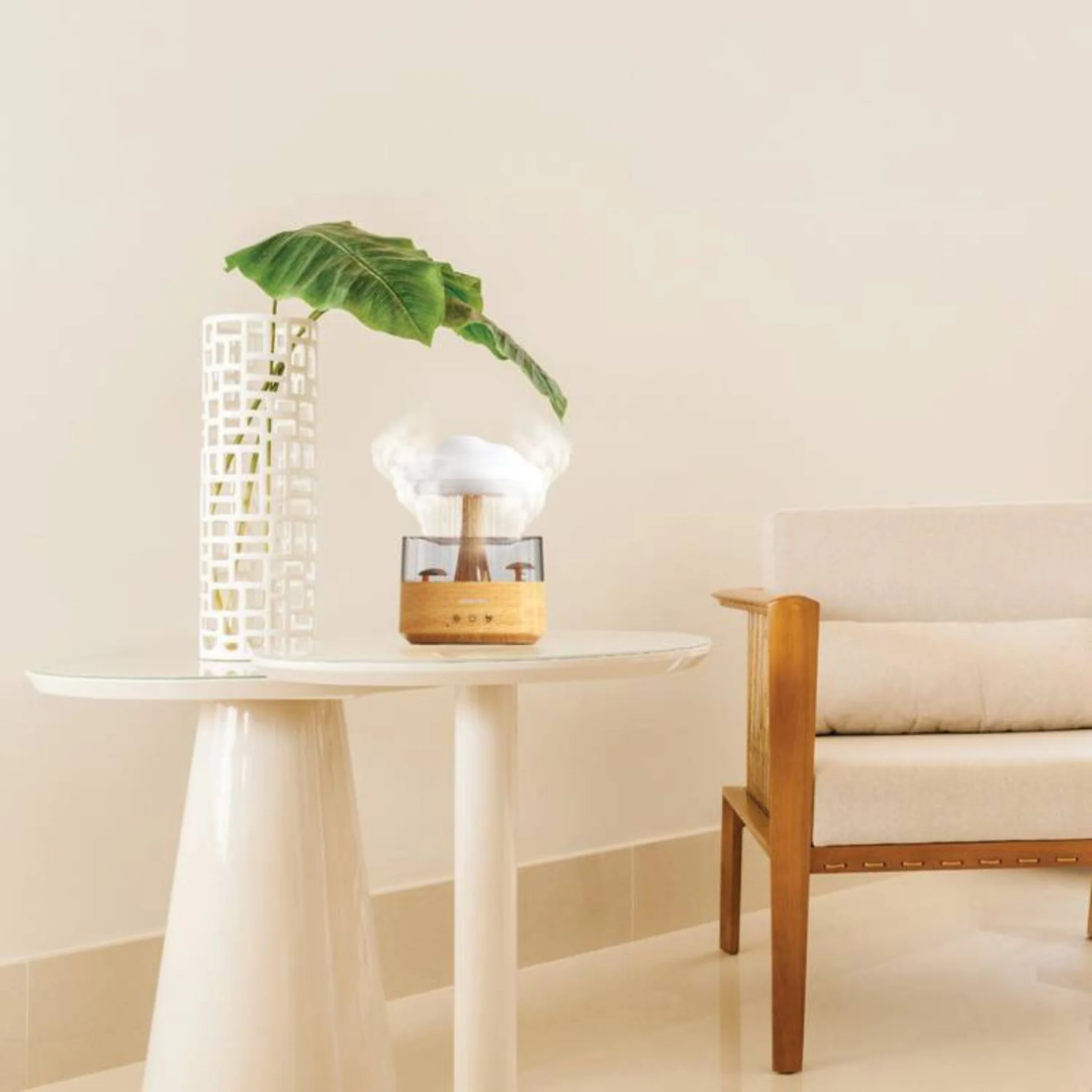 Green Lion Rain Cloud Diffuser - Wood