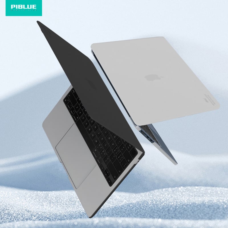 Piblue Ice Sand Shell Frosted Hard Case for MacBook 14.2 Pro