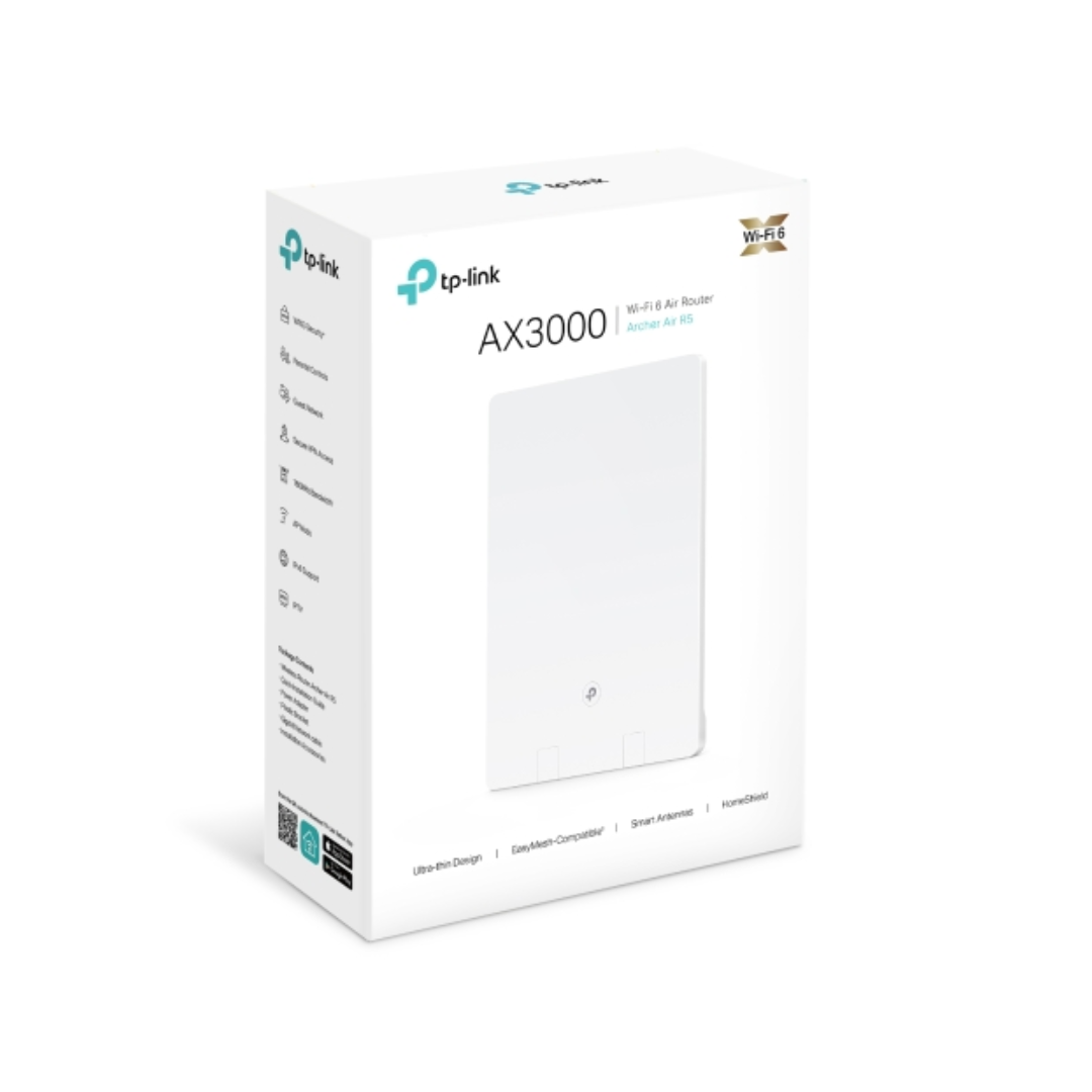 TP-Link Archer Air R5 AX3000 Dual-Band Wi-Fi 6 Air Router
