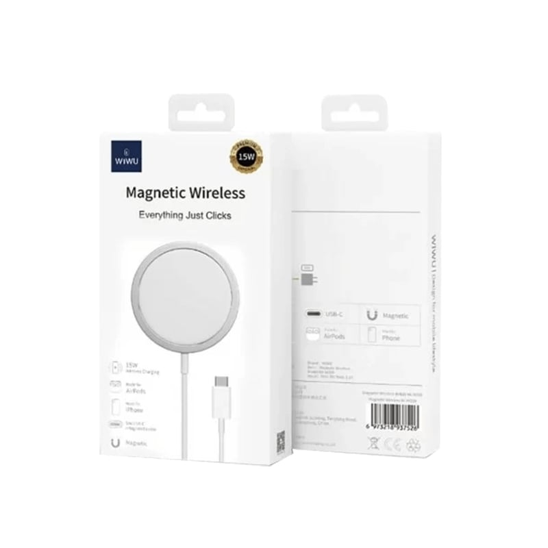 WIWU WI-W009 Solar 15W Magnetic Wireless Charger