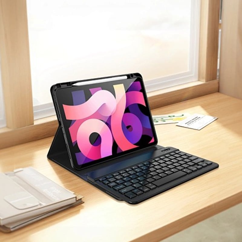 WiWU MK-006 3 in 1 Premium Combo Protect Case with Pencil and Keyboard for iPad 10.5 inch