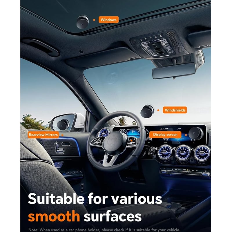 XUNDD XDHO-056 Vacuum Suction Magnetic Phone Holder