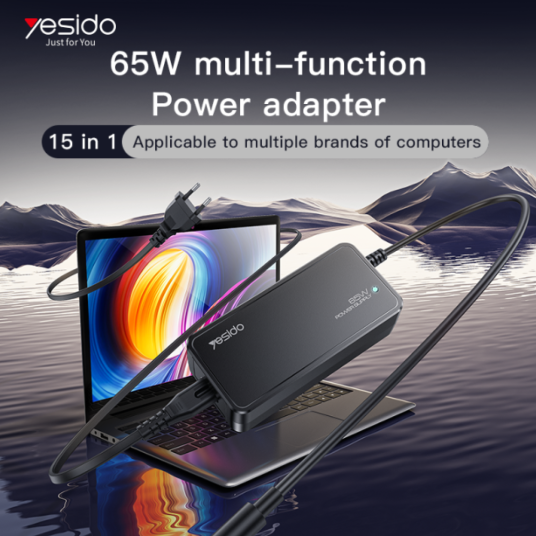 Yesido CG11K 65W Universal Laptop &amp; Notebook Power Adapter