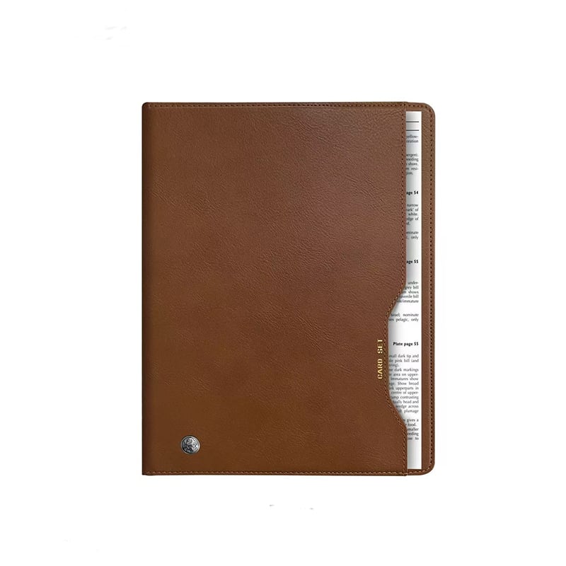 Coblue CPB-13 Leather Flip Bracket Protective Pouch for iPad Air 11 2024