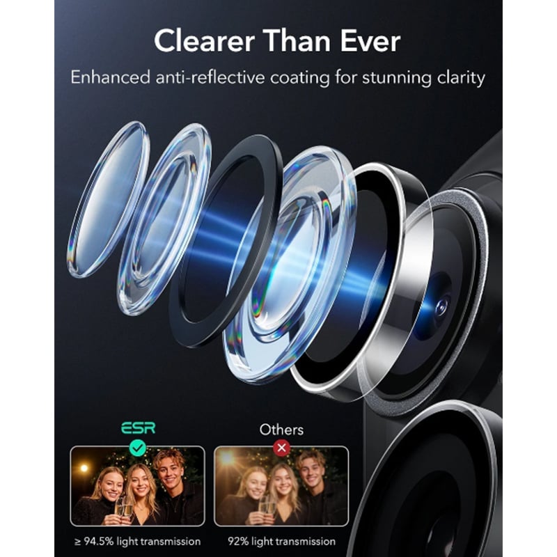 ESR Armorite Camera Lens Protector for iPhone 17