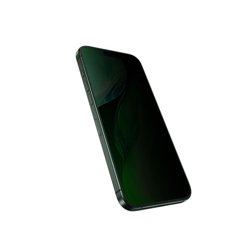Green Lion 3D Silicone Plus Advanced Privacy Edge Glass for iPhone 17 Pro