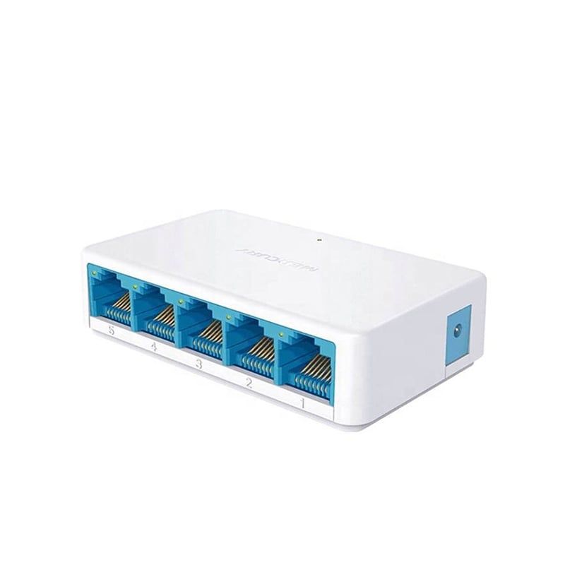 Mercury SG105C 5 Port 10/100/1000Mbps RJ45 Port Plug Network Switch