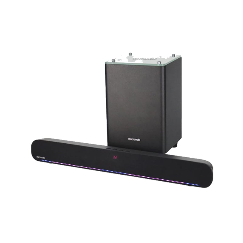 Microlab Rockbar 500 Bluetooth Microlab Bluetooth Soundbar with Wired Subwoofer