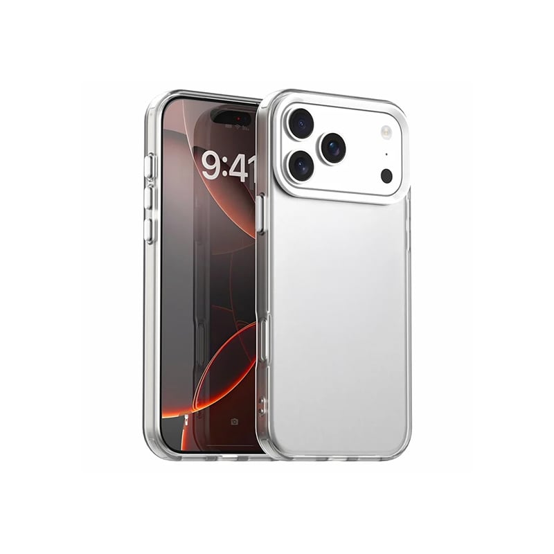 Rock Crystal Series Clear Case for iPhone 17 Pro
