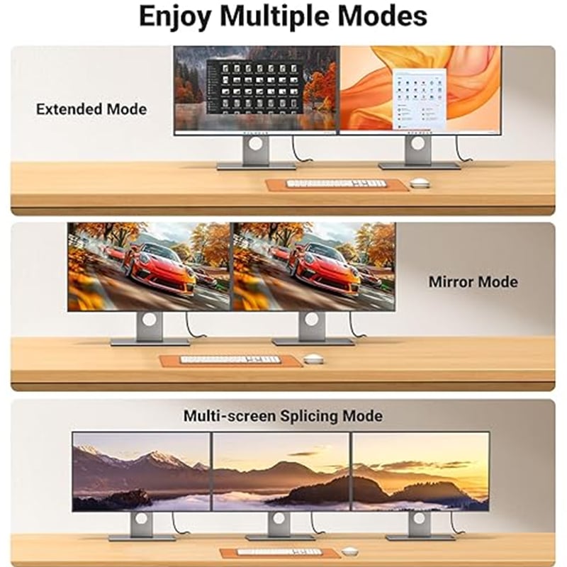 UGREEN 15773 Display Port to HDMI 4K 1M Cable