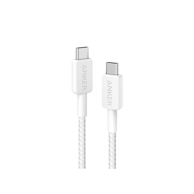 Anker A81F5 322 60W USB-C to USB-C 3ft 0.9m Braided Cable