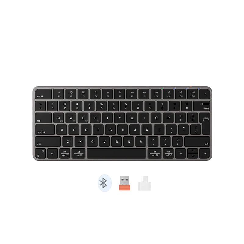 Meetion iKey K210 Bluetooth & 2.4G Wireless Ultra Thin Keyboard