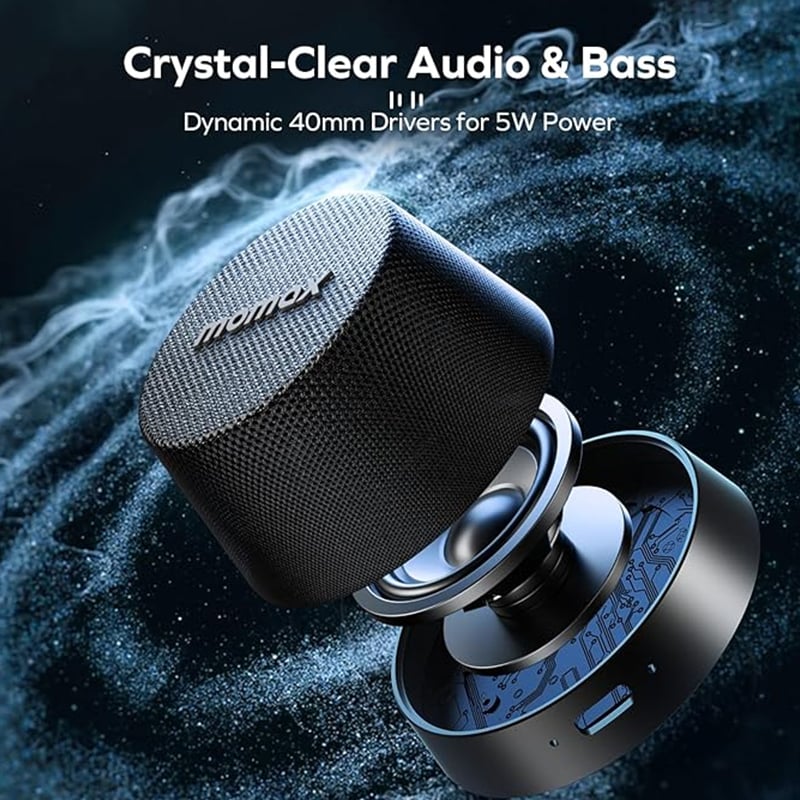 Momax BS6 1-Vibe Go Magnetic Wireless Speaker