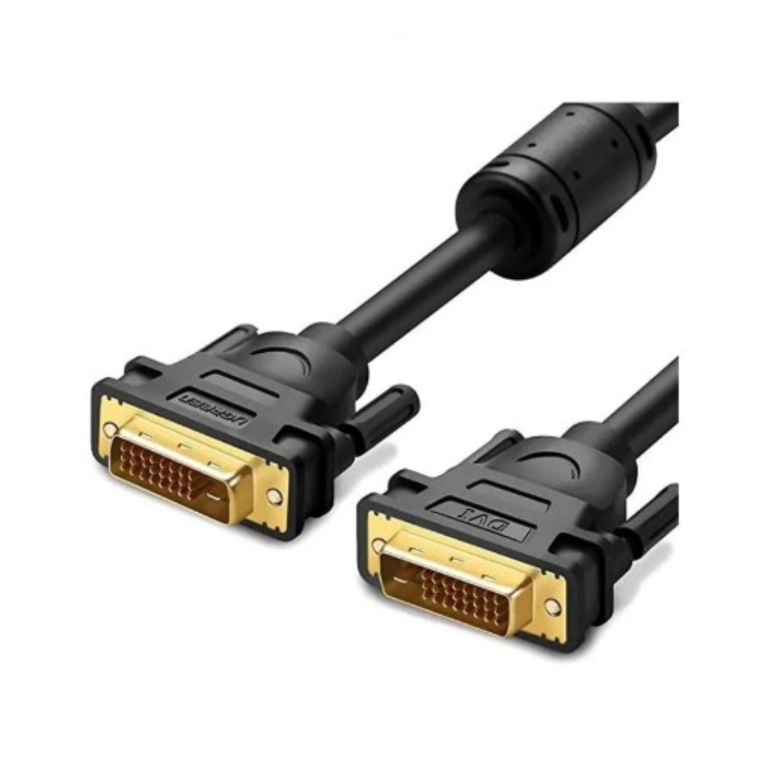 UGREEN 11606 DVI-D 24+1 Dual Link Male to Male Digital 1.5M Video Cable