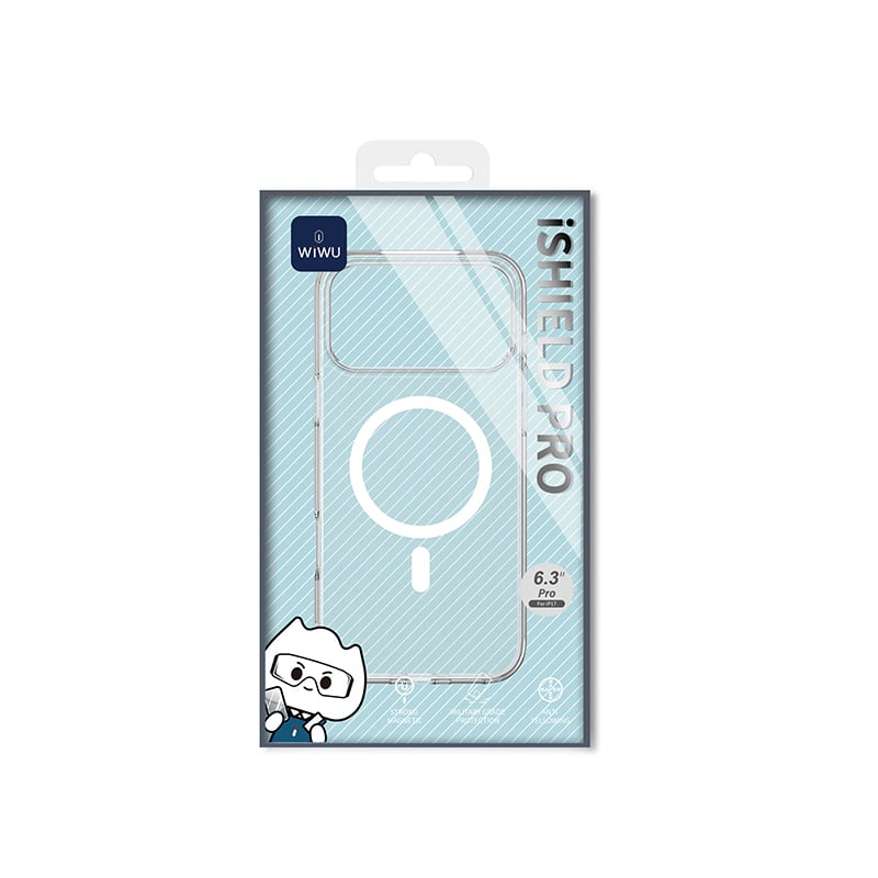 WiWU iShield Pro Transparent Case with Magsafe for iPhone 17 Pro