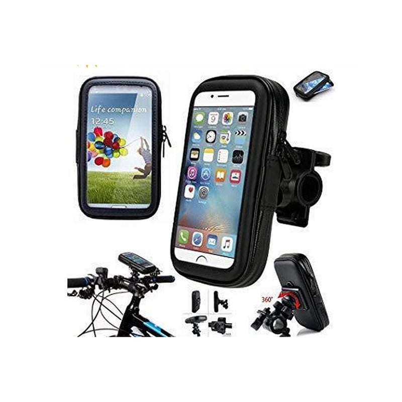 Waterproof Weather Resistant Bike Mount for All Smartphones