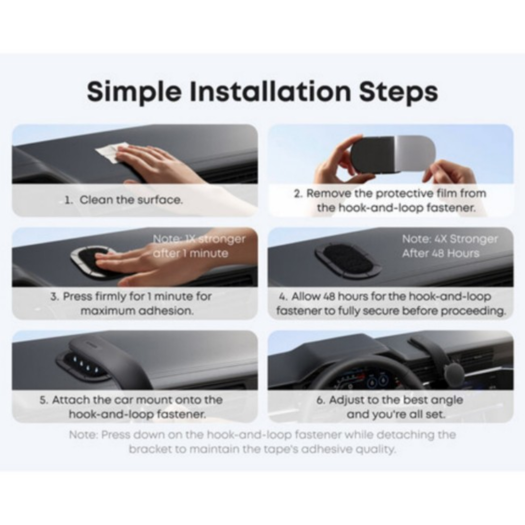 Anker A9110 Nano Car Mount 360° Adjustable Magnetic Wireless Charger