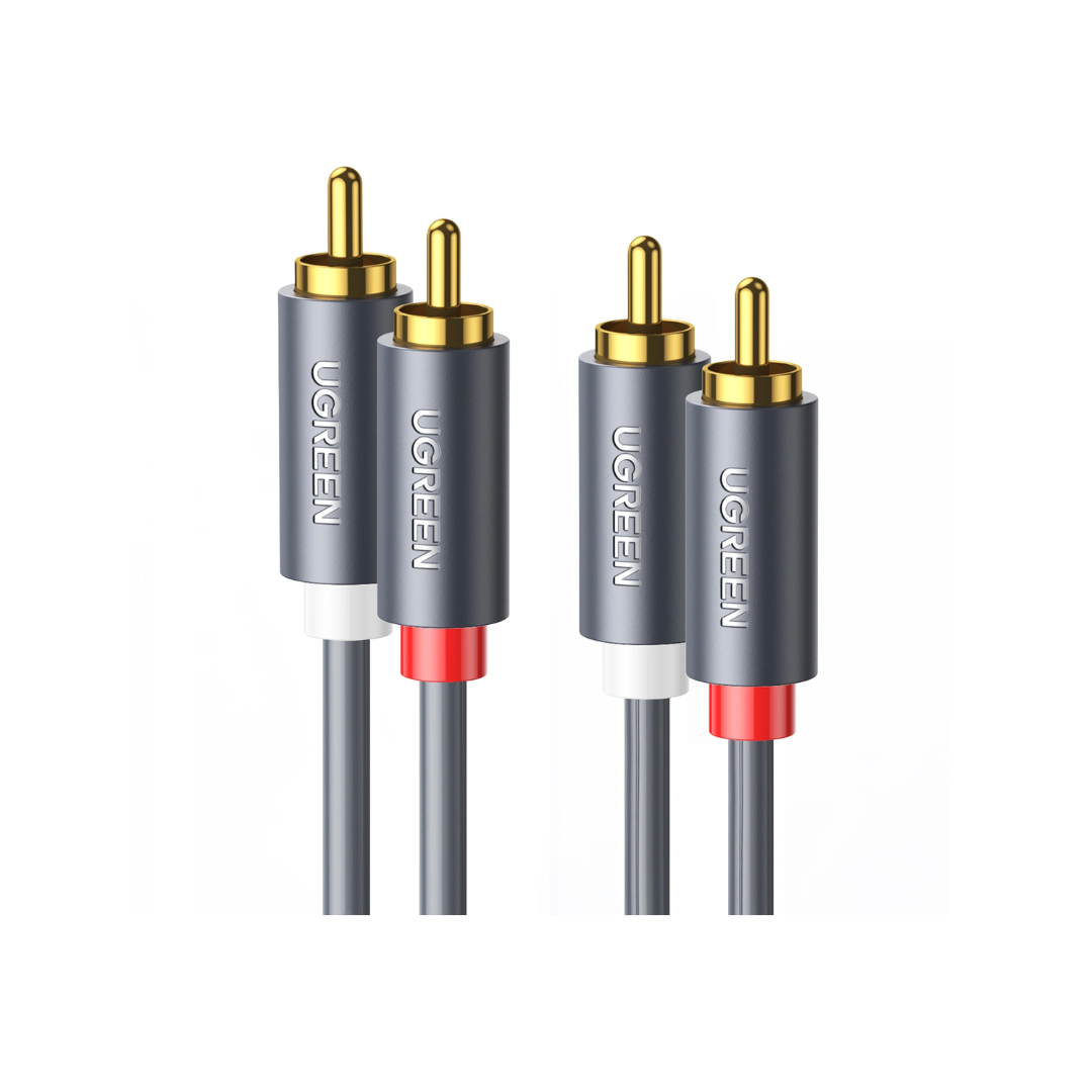 UGREEN 10519 2RCA Male to 2RCA Male 3M Cable