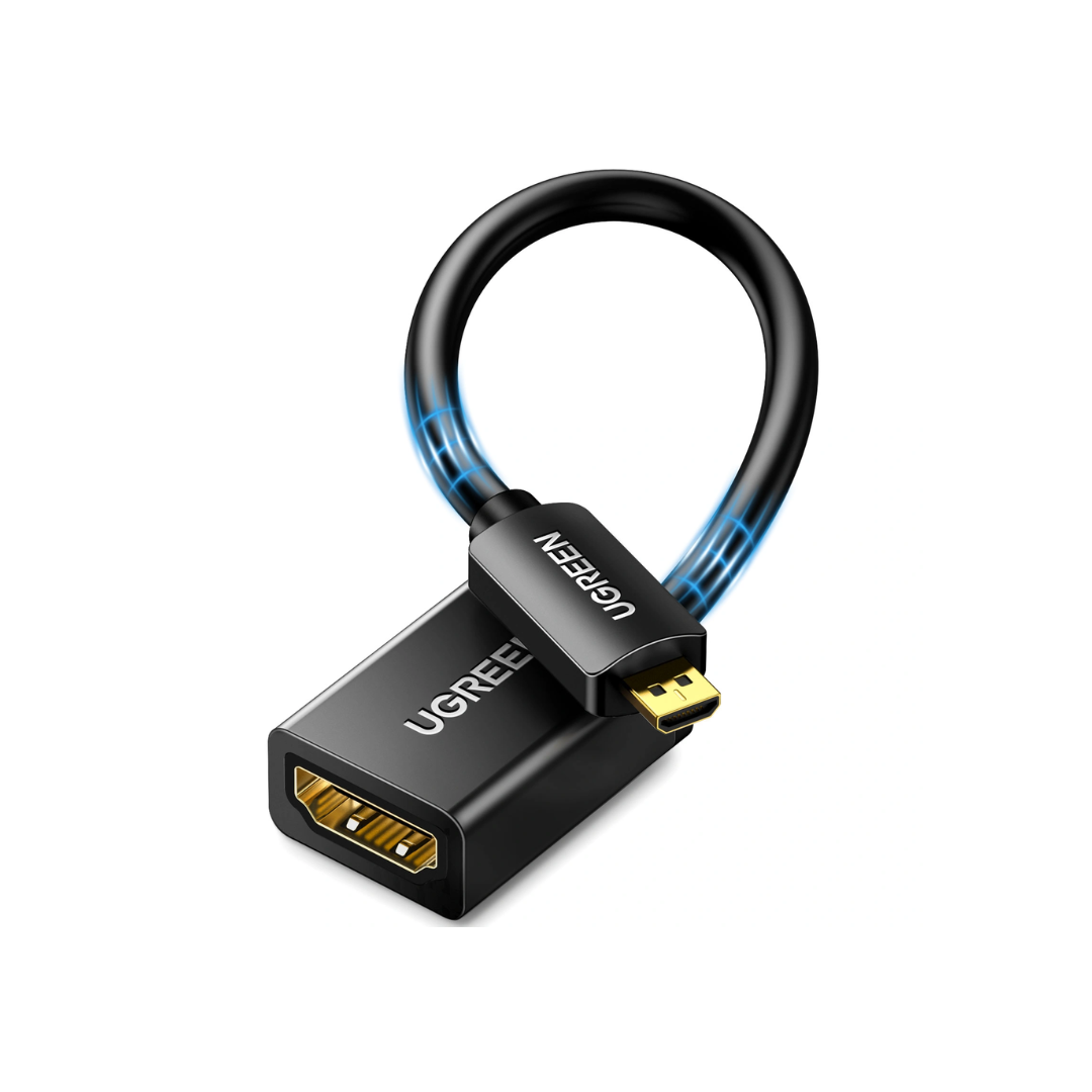 UGREEN 20134 Micro HDMI Male to HDMI Female Adapter Cable
