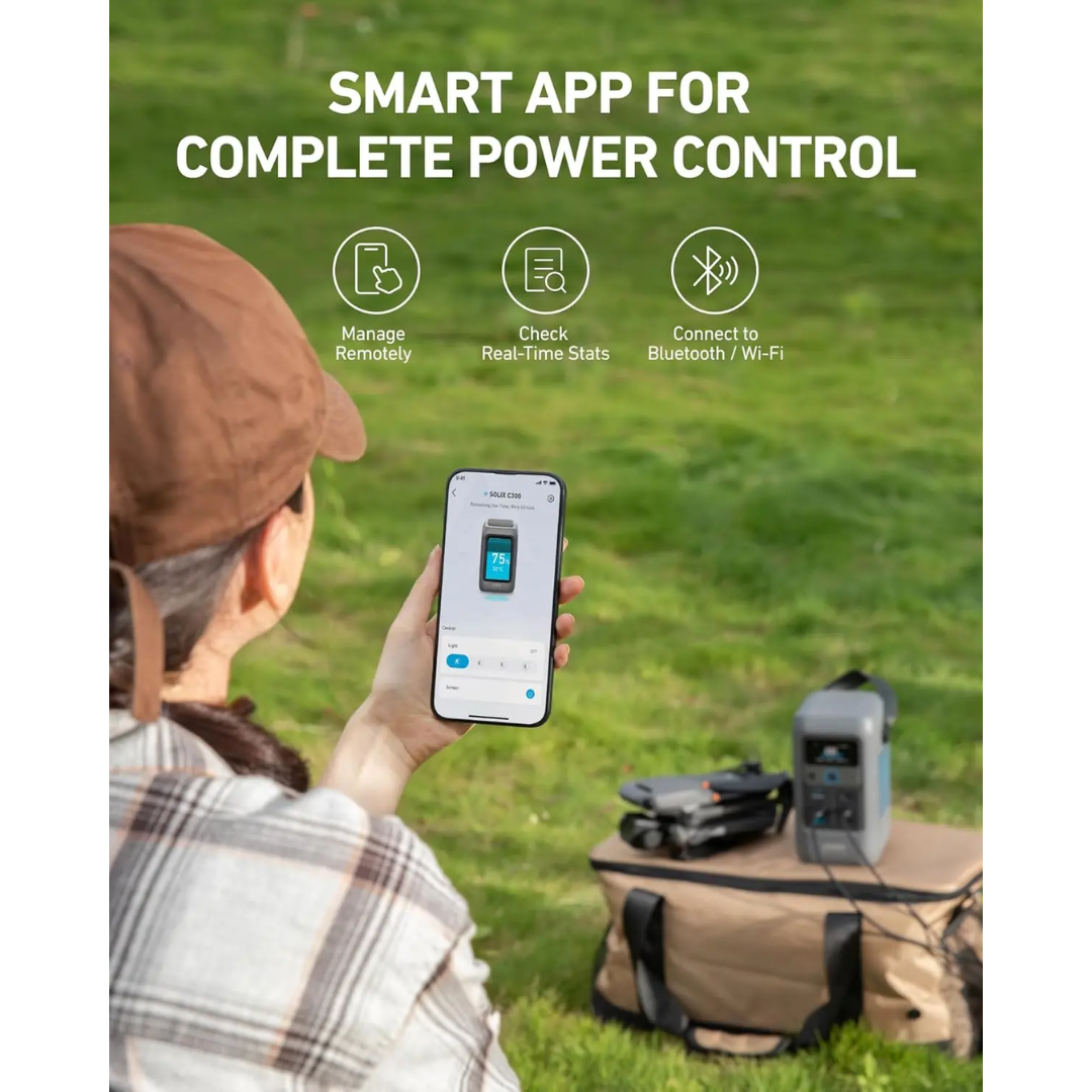 Anker A1727 SOLIX C200 200W 192Wh DC Portable Power Station