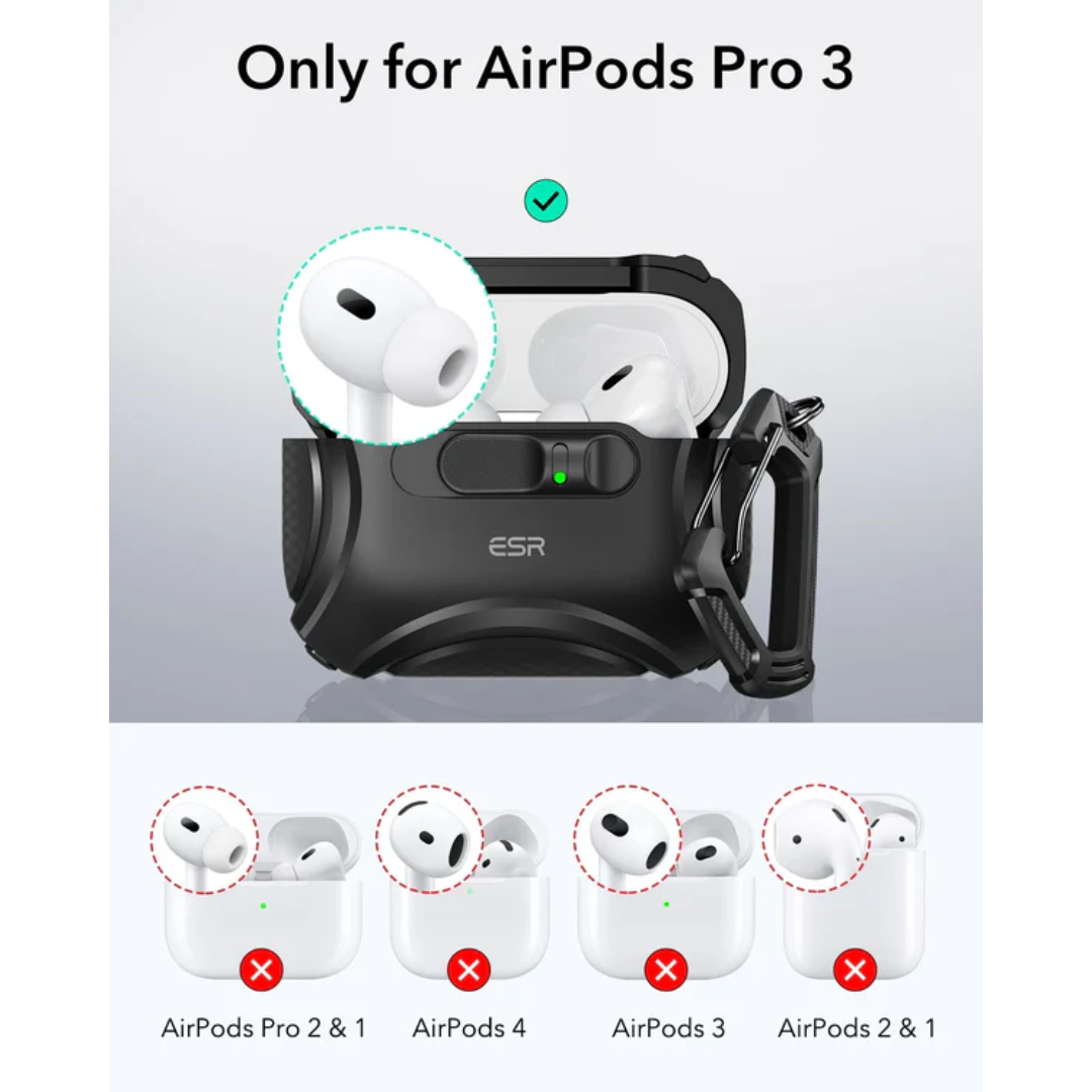 ESR Cyber FlickLock Magnetic Case for AirPods Pro 3 2025