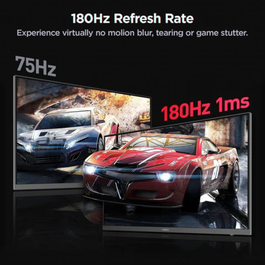 KOORUI G2421V 24 inch 180Hz QHD IPS Gaming Monitor