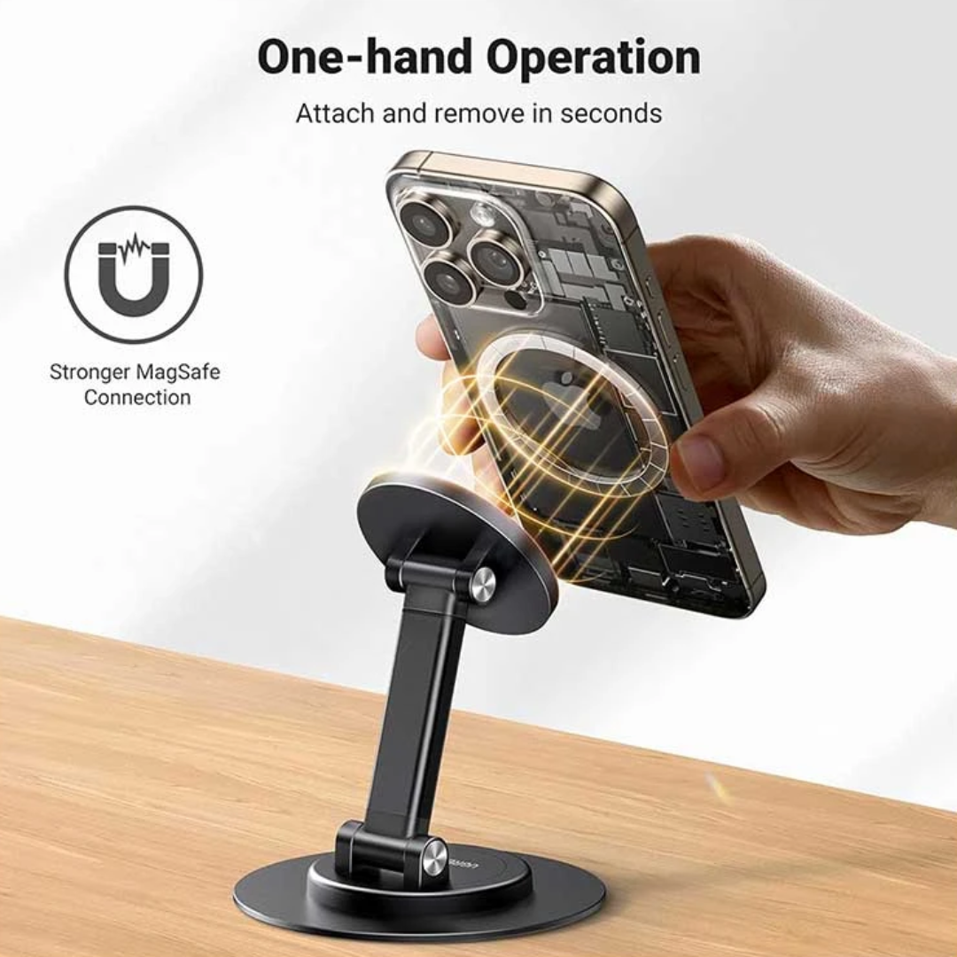 UGREEN 45376 360 Rotation Adjustable Magnetic Table Phone Stand