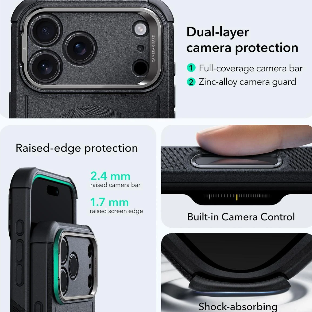 ESR Cyber Tough MagSafe Case for iPhone 17 Pro Max