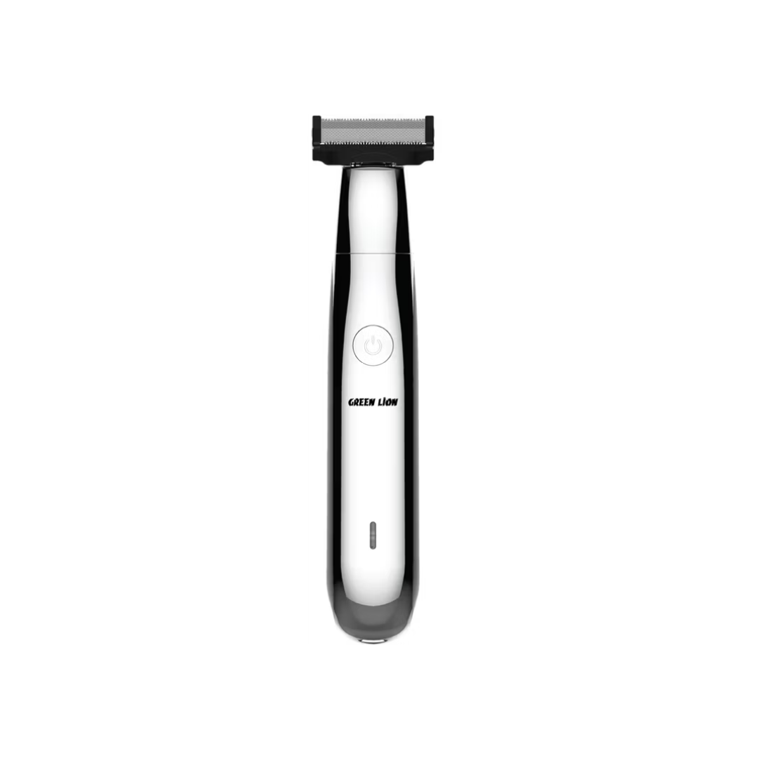 Green Lion One Blade Pro Hair Trimmer with 4 Interchangeable Combs, Up to 60 Minutes Working Time, 6500RPM Motor Speed, LED Indicator, Stainless Steel Blade