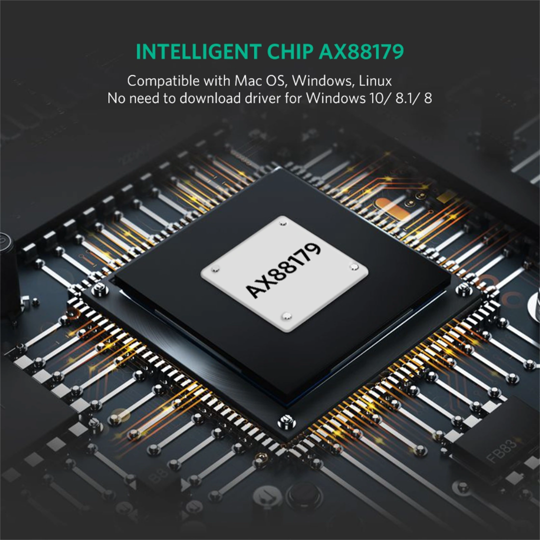 UGREEN 50307 Type-C to 1000Mbps Gigabit Ethernet Adapter