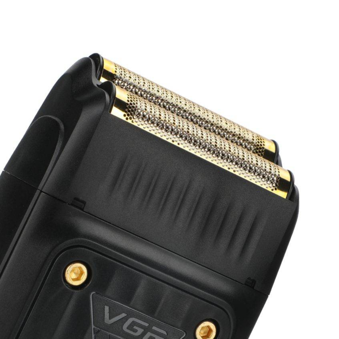VGR V-363 Professional Foil Shaver for Bald Heads &amp; Sensitive Skin Dual Floating Foils USB Rechargeable LED Display Travel-Friendly with Accessories