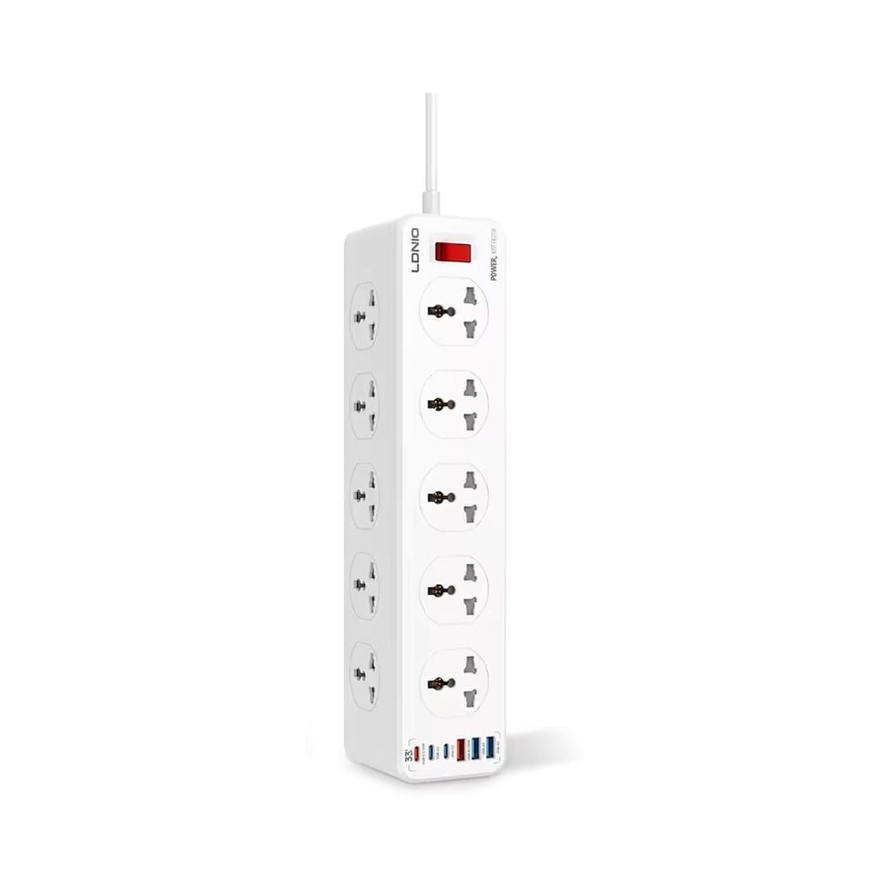 LDNIO SC10610C 10 Outlet + 3 USB + 3 Type-C Universal Power Socket Extension Cord