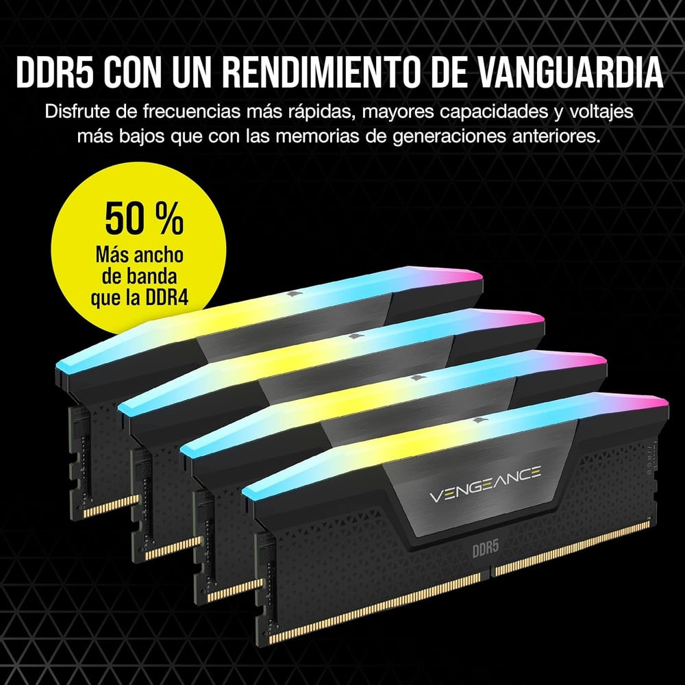 Corsair Vengeance RGB LPX 8GB (1x8) DDR5 5200MHz RAM