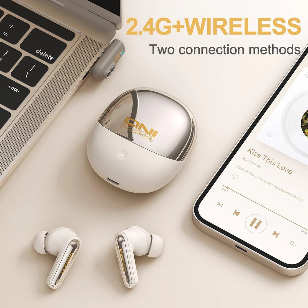 ONIKUMA TX610 Dual-Mode Wireless Gaming Earbuds