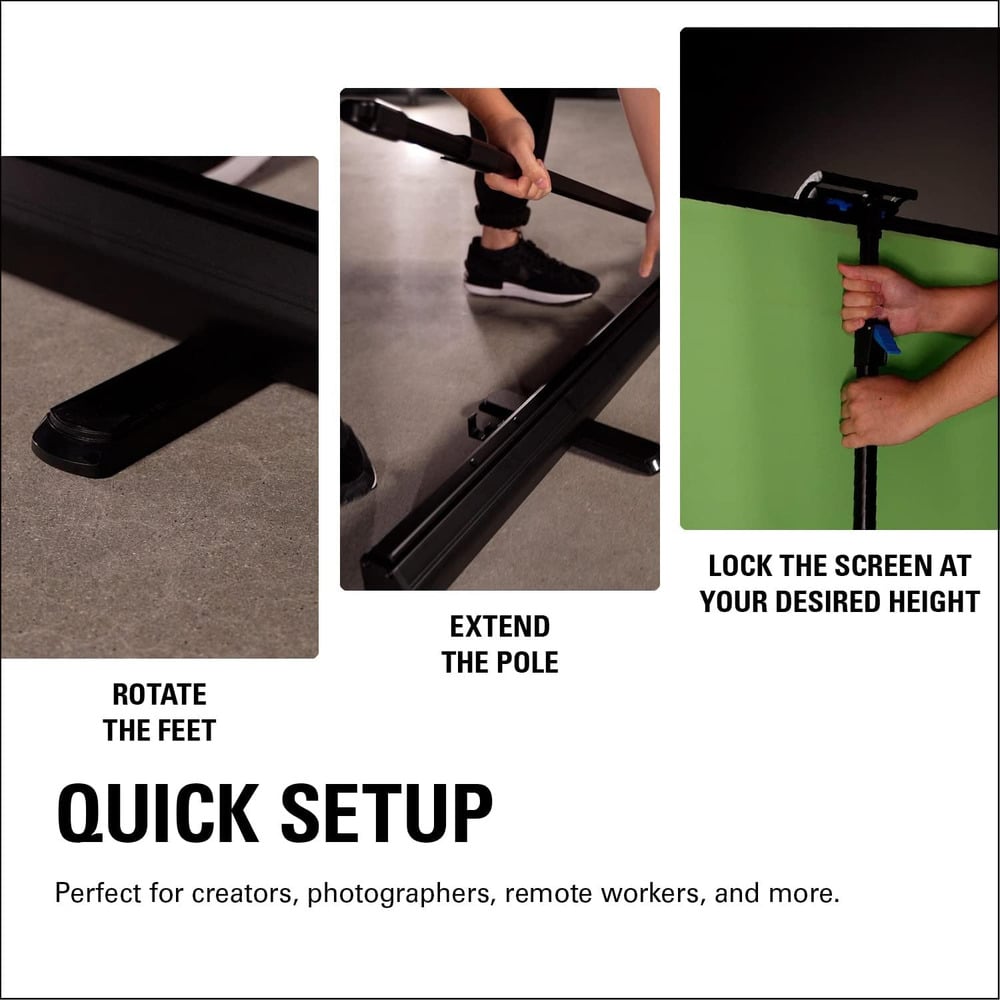 Elgato Green Screen XL Chroma Key Panel