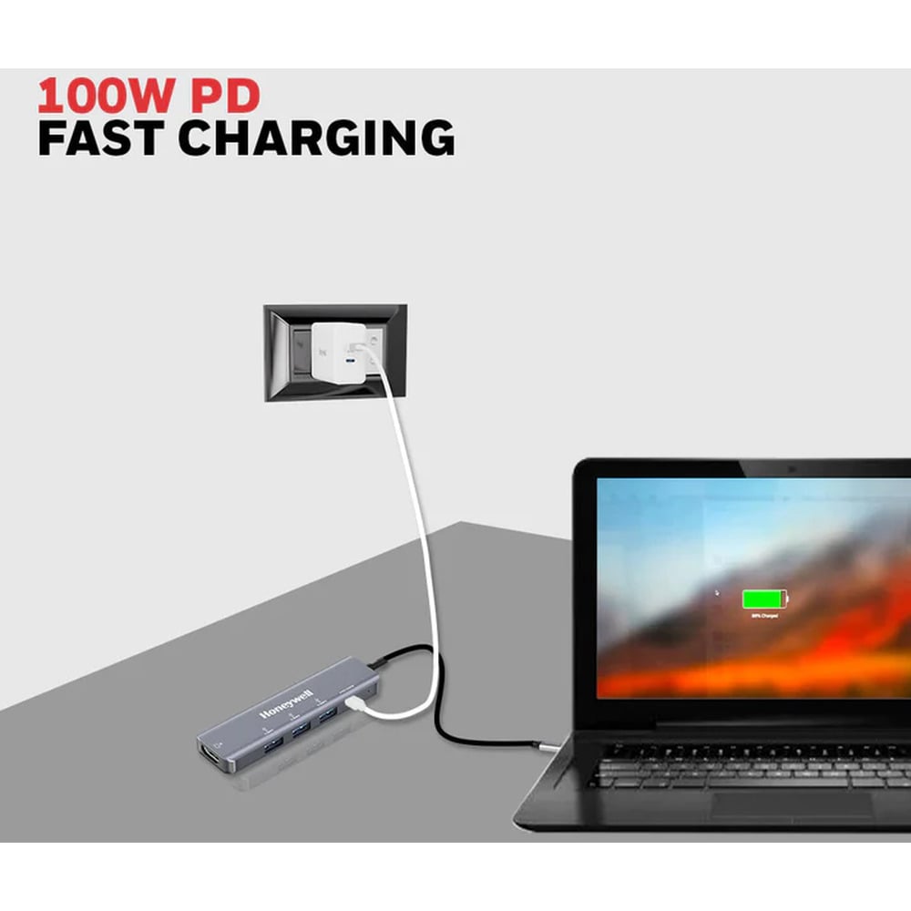 Honeywell 5 in 1 Type-C Docking Station