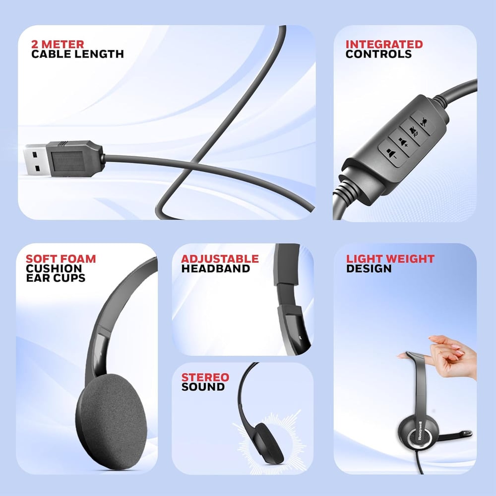Honeywell P40 Suono Wired Headset