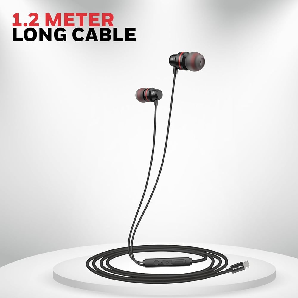 Honeywell Suono P60 Wired Type-C Earphones