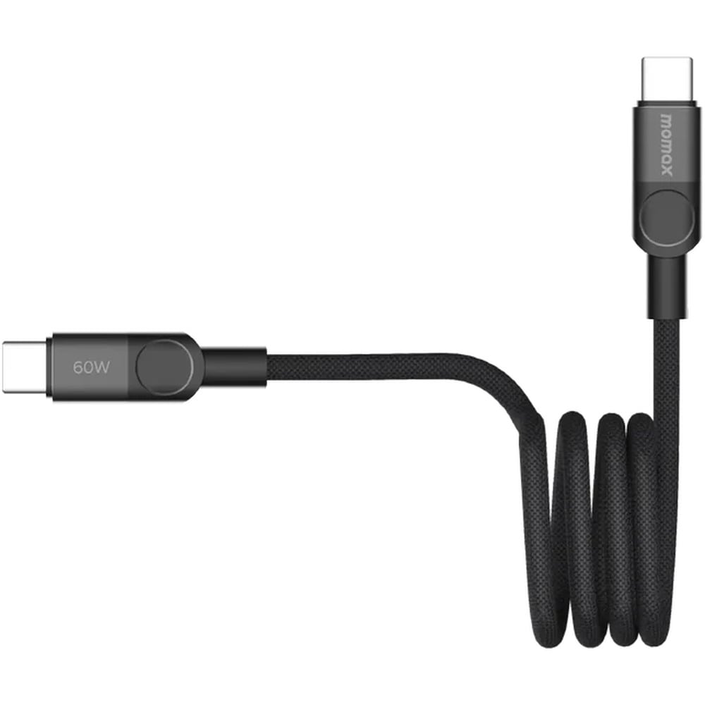 Momax DC60 Mag.Link USB-C to USB-C 60W Tangled-Free 1M Magnetic Cable